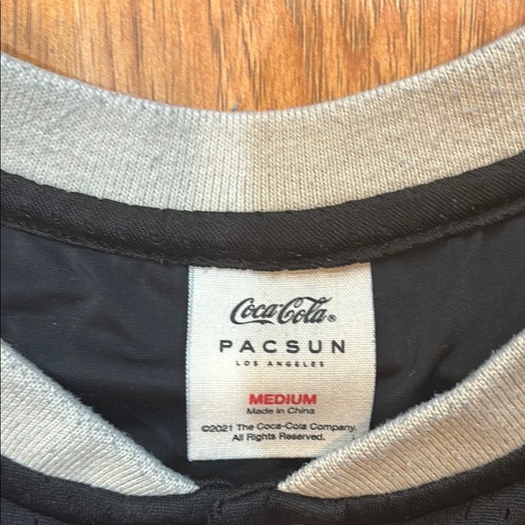 PacSun Black Coca-Cola Shirt - Picture 2 of 3